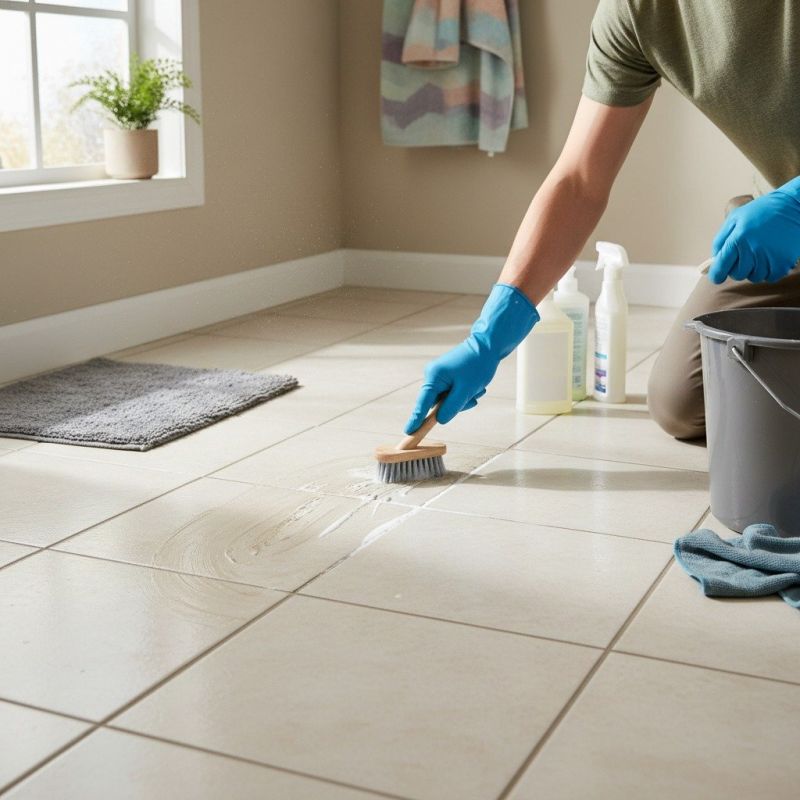 Ceiling And Wall Tile Cleaning For Kitchens And Bathrooms