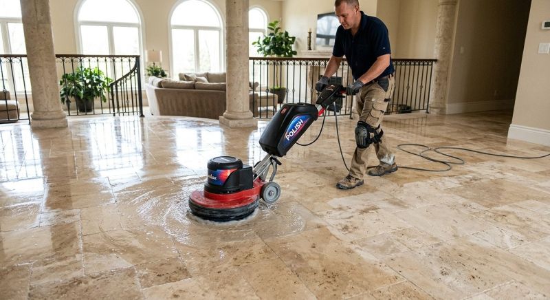 Increase Your Travertine Floor Cleaning Business with an AI Driven, Targeted Website